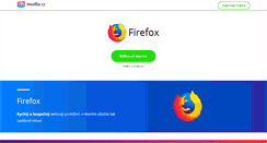 Desktop Screenshot of firefox.cz