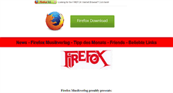 Desktop Screenshot of firefox.de