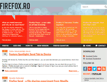 Tablet Screenshot of firefox.ro