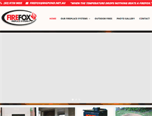 Tablet Screenshot of firefox.com.au